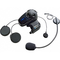SENA SMH10 Bluetooth Intercom Single Pack with Universal Mic Kit