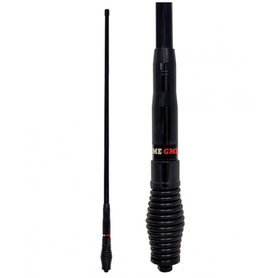 GME AE4705B BLACK 6.6 dBi Heavy Duty Removable UHF CB Antenna