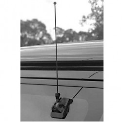 RFI AP454-477 UHF CB 3dbi On-Glass Dual Whip Antenna Pack 