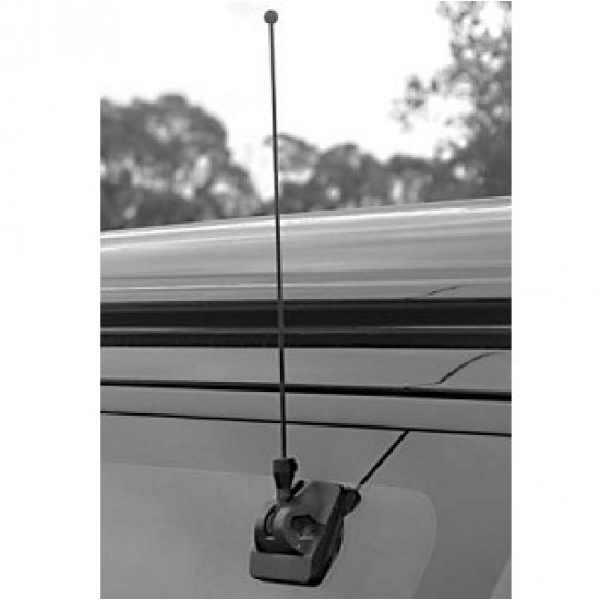 RFI AP454-477 UHF CB 3dbi On-Glass Dual Whip Antenna Pack 