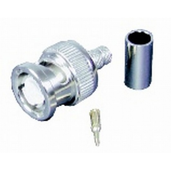 BNC Male CRIMP Plug For RG58