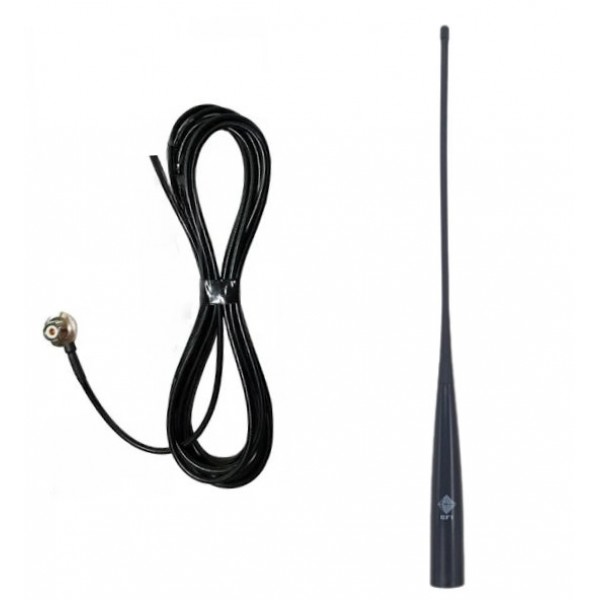 RFI CD30 VHF/UHF/UHFCB Dual Band Antenna (148-174/400-477 MHz) 5M Cable RFI CD30 VHF/UHF/UHFCB Dual Band Antenna (148-174/400-477 MHz) 5M Cable