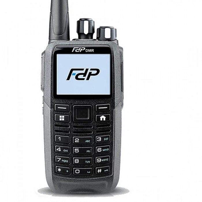 Fdp Button FDP DMR800 5W UHF Digital Handheld Transceiver and CB