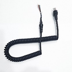 Replacement Curly Cord suits ICOM HM-212 Microphone