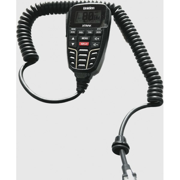 Uniden RMX80 Pro Remote Microphone suits XTRAK 80 Pro Uniden RMX80 Pro Remote Microphone suits XTRAK 80 Pro