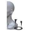 Acoustic Airtube Headset with 2 Wire PTT/Microphone suit Icom IC41 Series