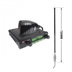 GME TX3500S 80 Channel UHF CB Radio + Black 5dBi Bullbar Antenna Pack GME TX3500S 80 Channel UHF CB Radio + Black 5dBi Bullbar Antenna Pack