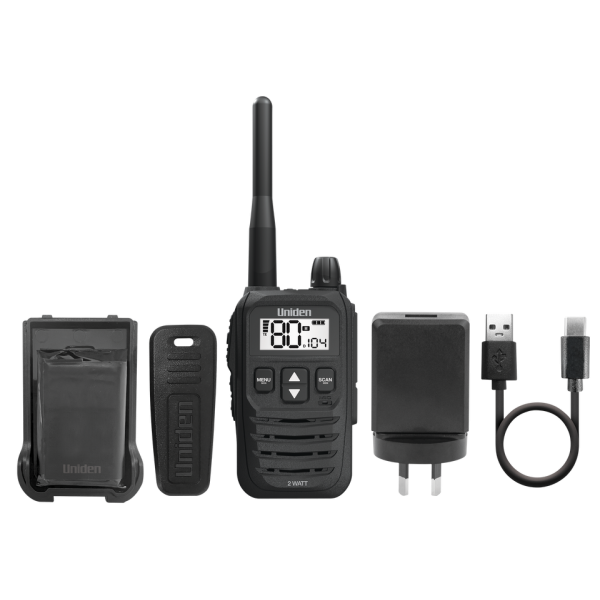 Uniden UH825 2W Uhf CB Handheld Radio Uniden UH825 2W Uhf CB Handheld Radio