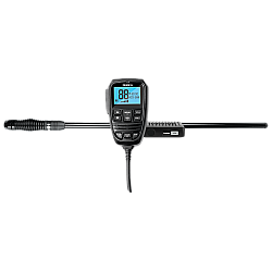 Uniden X76VP 80 Compact Channel UHF CB Radio with AT500 HD Antenna Uniden X76VP 80 Compact Channel UHF CB Radio with AT500 HD Antenna