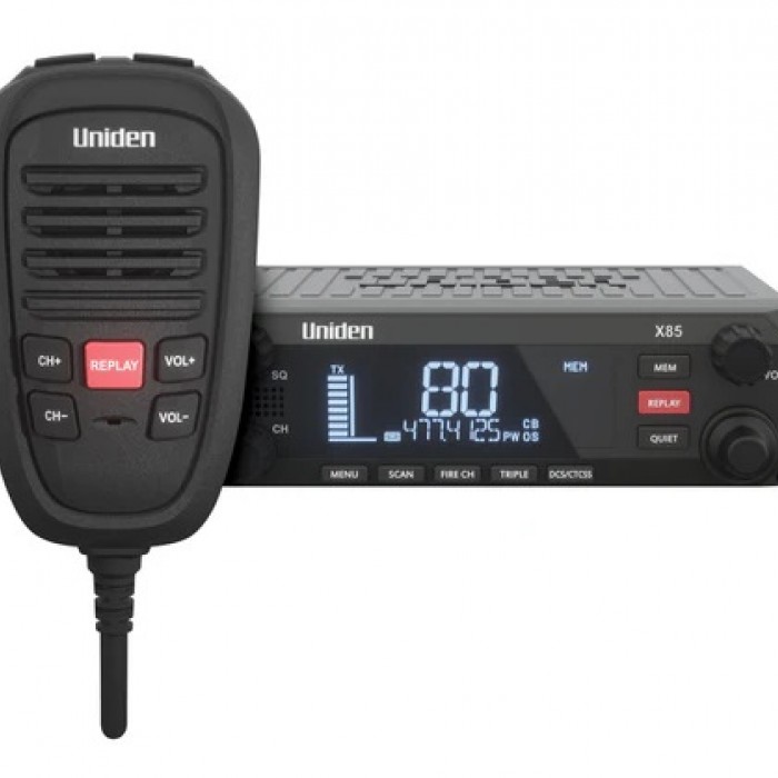 NEW Uniden X85 Din Sized UHF CB Radio