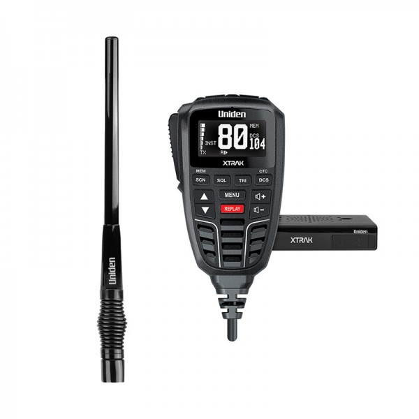 Uniden XTRAK 80 UHF CB Radio & ATX970S Offroad Pack Uniden XTRAK 80 UHF CB Radio & ATX970S Offroad Pack