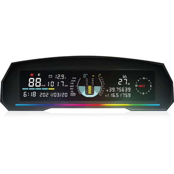 Gator GALT02 4x4 Inclinometer Off-Road Vehicle Information Display Gator GALT02 4x4 Inclinometer Off-Road Vehicle Information Display