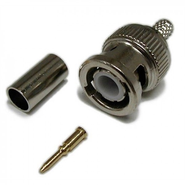 BNC Male CRIMP Plug For RG58