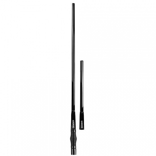 Uniden ATX970TWIN Black Removable Extra Heavy Duty 6.6dBi + 3dBi UHF CB antenna