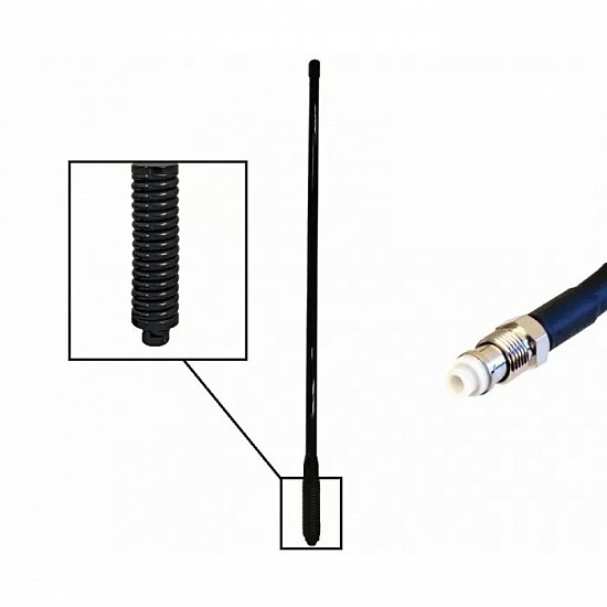 Signal Master C800-6 6db Compact 3G 4G 4GX Black Multiband Cellular Mobile  Antenna