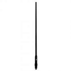 RFI 97cm CDQ8195 6.5dBi 3G 4G 5G Cellular Vehicle Antenna with Q-FIT Removable Whip (BLACK)
