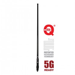 RFI 121cm CDQ8197 7.5dBi 3G 4G 5G Cellular Vehicle Antenna with Q-FIT Removable Whip (BLACK)