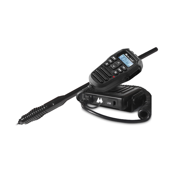 Midland PRO902 80 Channel UHF CB Radio with 5dBi 60CM Rugged Antenna Kit Midland PRO902 80 Channel UHF CB Radio with 5dBi 60CM Rugged Antenna Kit