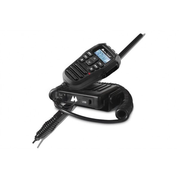 Midland PRO902 80 Channel UHF CB Radio with 5dBi 60CM Rugged Antenna Kit Midland PRO902 80 Channel UHF CB Radio with 5dBi 60CM Rugged Antenna Kit