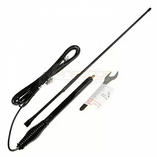 AT870B  All Black UHF CB 6.5 dbi Antenna