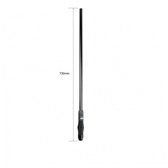 Uniden AT500BK 5.5 dbi UHF CB Heavy Duty Antenna Package