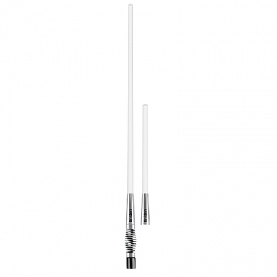 Uniden ATX970TWIN White Removable Extra Heavy Duty 6.6dBi + 3dBi UHF CB antenna