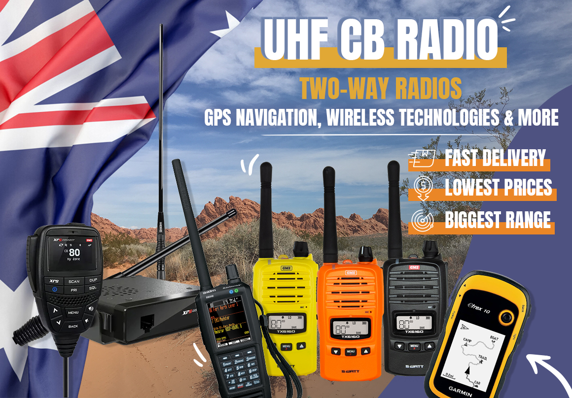 GME Uniden Icom UHF CB Radio