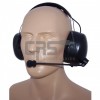 Heavy Duty Noise Cancelling  Dual Earmuff (Over the head) Headset