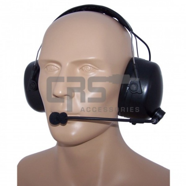 Heavy Duty Noise Cancelling  Dual Earmuff (Over the head) Headset