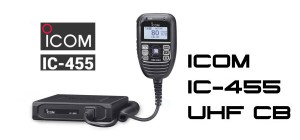 Icom Radios and UHF CB Radio IC-455