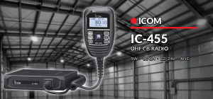 Icom Radios and UHF CB Radio IC-455