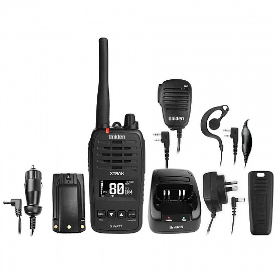 Uniden XTRAK 50 80 CH UHF CB Handheld