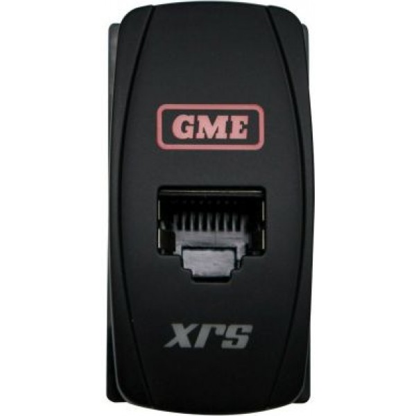 GME RJ45 Pass-Through Adaptor - Type 6 Red - XRS-RJ45R6 GME RJ45 Pass-Through Adaptor - Type 6 Red - XRS-RJ45R6