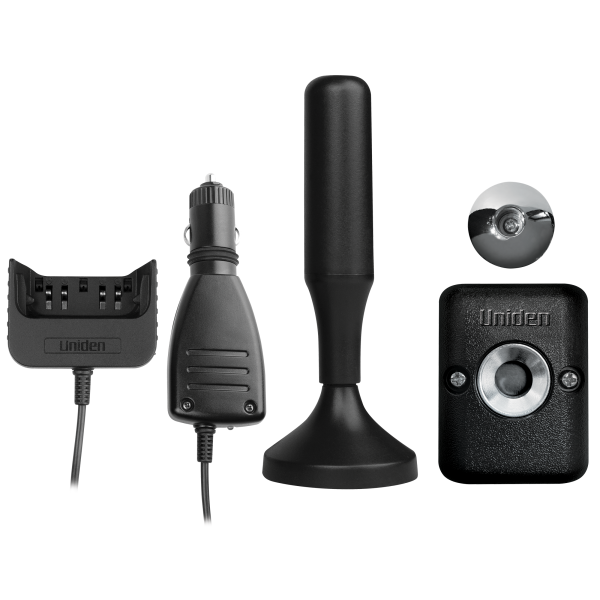 Uniden ACCX50 UHF Car Charger Magnetic Bracket & Antenna Uniden ACCX50 UHF Car Charger Magnetic Bracket & Antenna