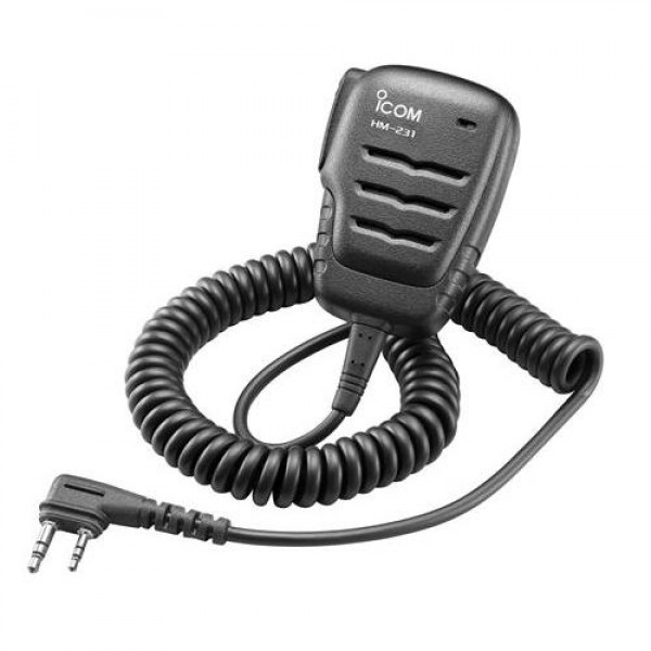 Icom HM-231 Waterproof Speaker Microphone suits IC-A25 Icom HM-231 Waterproof Speaker Microphone suits IC-A25