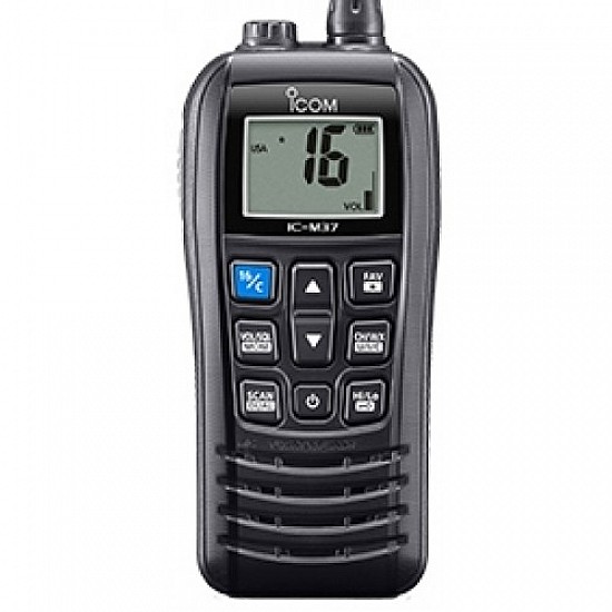 ICOM IC-M37E Floating Handheld VHF Marine Radio