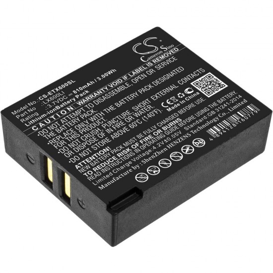 Eartec Replacement Battery for Eartec HUB, UltraLITE, Hub Systems Eartec Replacement Battery for Eartec HUB, UltraLITE, Hub Systems