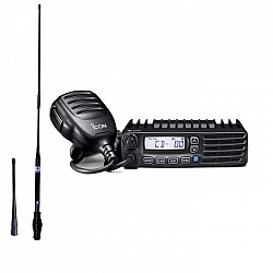 Icom IC410PRO 80 Channel UHF CB  + RFI CD963 6.5dbi Antenna Pack