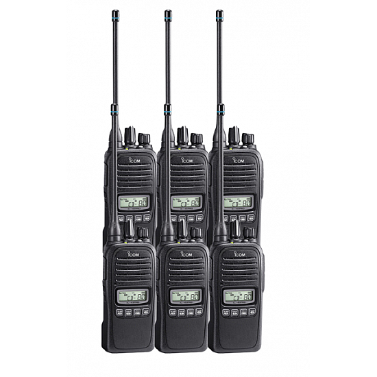 Icom IC-41Pro Waterproof UHF CB Handheld + Airtube Headset PackPack Icom IC-41Pro Waterproof UHF CB Handheld + Airtube Headset PackPack