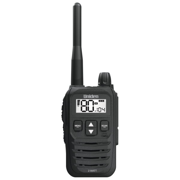 Uniden UH825-2TP 2W Uhf CB Twin Handheld Tradie Pack