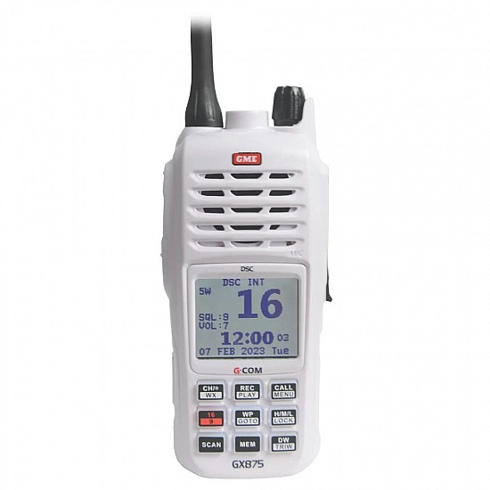 GME GX875 Floating Handheld Marine VHF Transceiver 