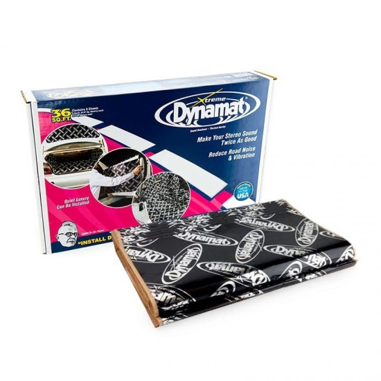 Dynamat 10455 Xtreme Black Bulk Pack Sound Deadener - 9 Sheets