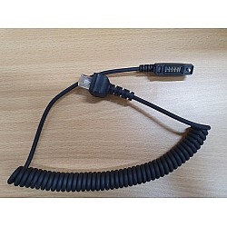 GME Replacement curly cord for the MC008 Speaker Microphone