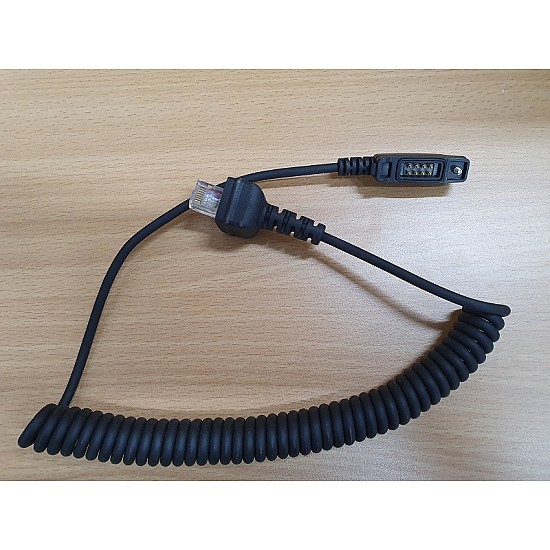 GME Replacement curly cord for the MC008 Speaker Microphone