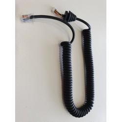 GME Replacement HD curly cord for the MC664 microphones for XRS RADIOS