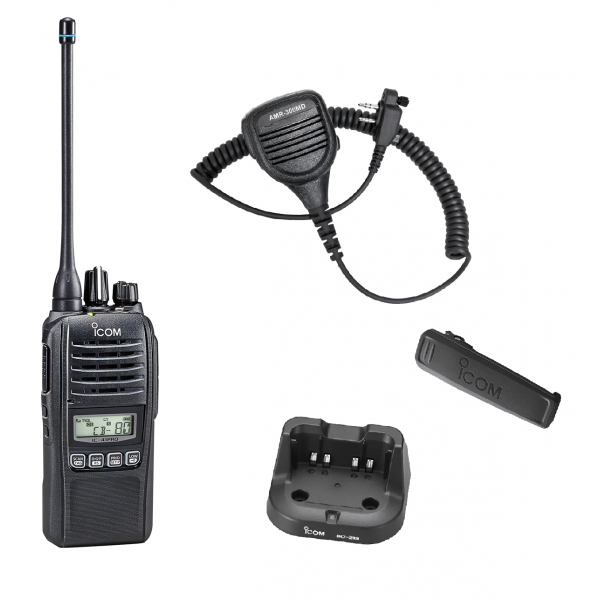 Icom IC-41PRO 80CH UHF CB Handheld + HD Remote Speaker Microphone Icom IC-41PRO 80CH UHF CB Handheld + HD Remote Speaker Microphone