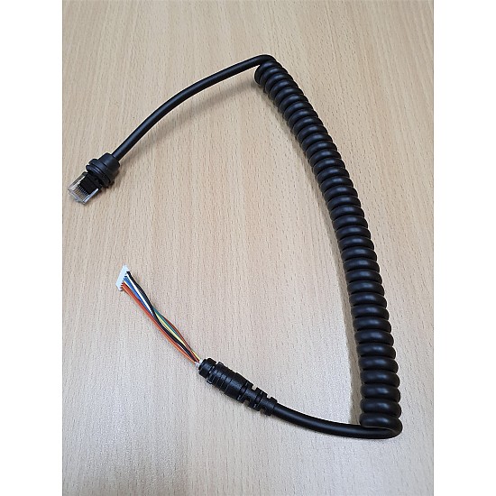 Uniden RM500 Replacement Microphone Curly Cord