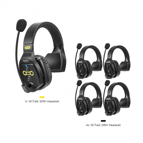 Saramonic Witalk WT5S Full Duplex Communication Wireless Headset System