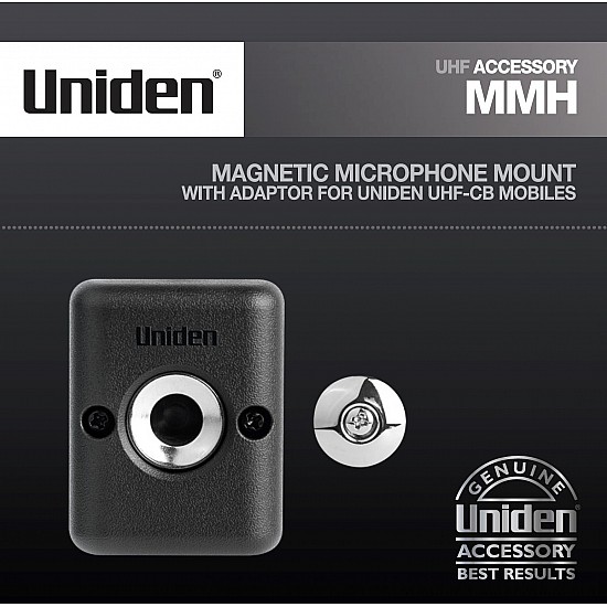 Uniden MMH Magnetic Microphone Holder Kit Uniden MMH Magnetic Microphone Holder Kit
