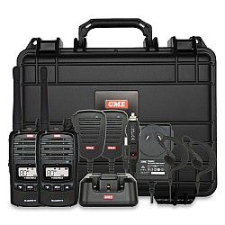 GME TX6160TP Tradies Pack 5 watt IP67 Handheld UHF CB Radio Pack - New Model